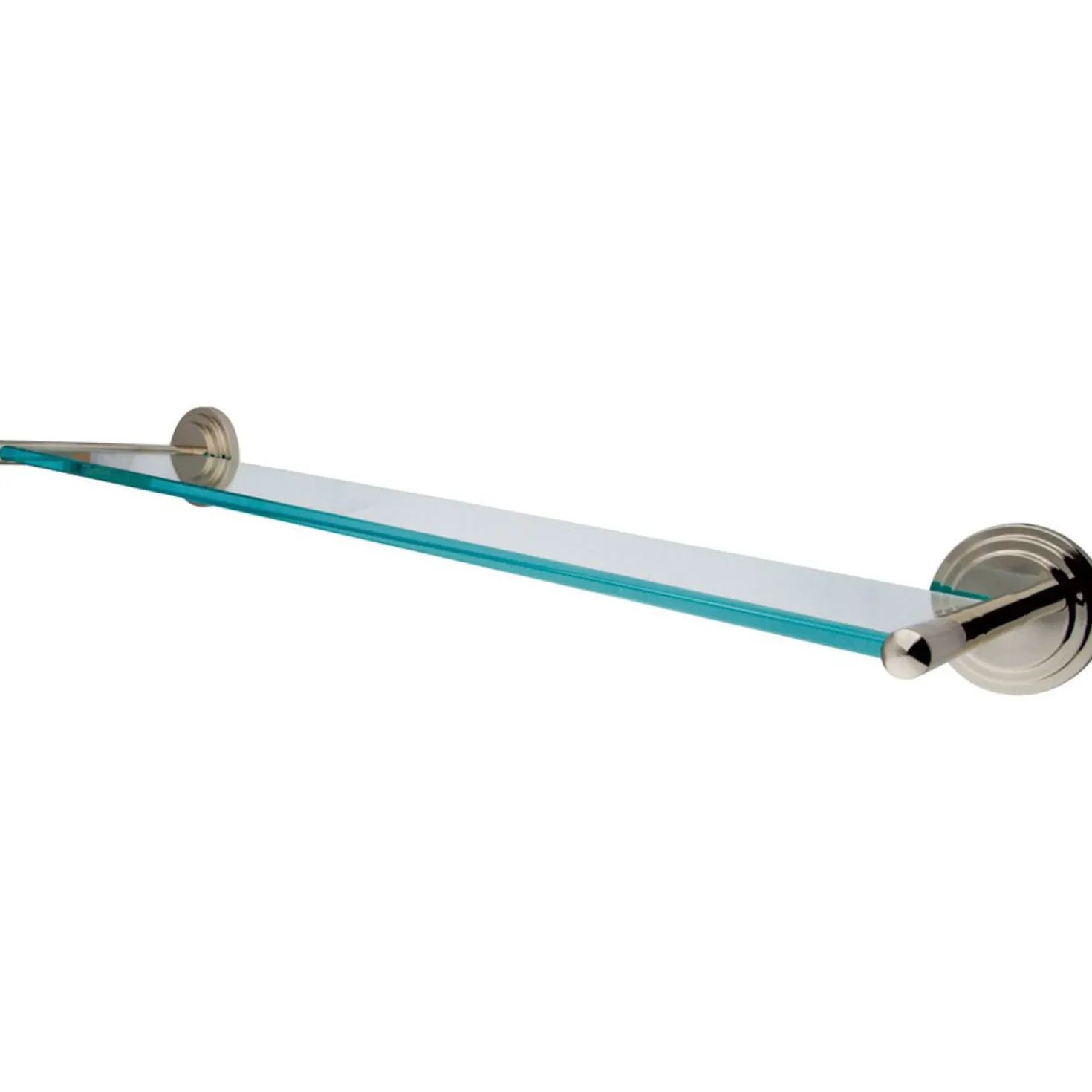 Kingston Brass Milano Brass Glass Shelf