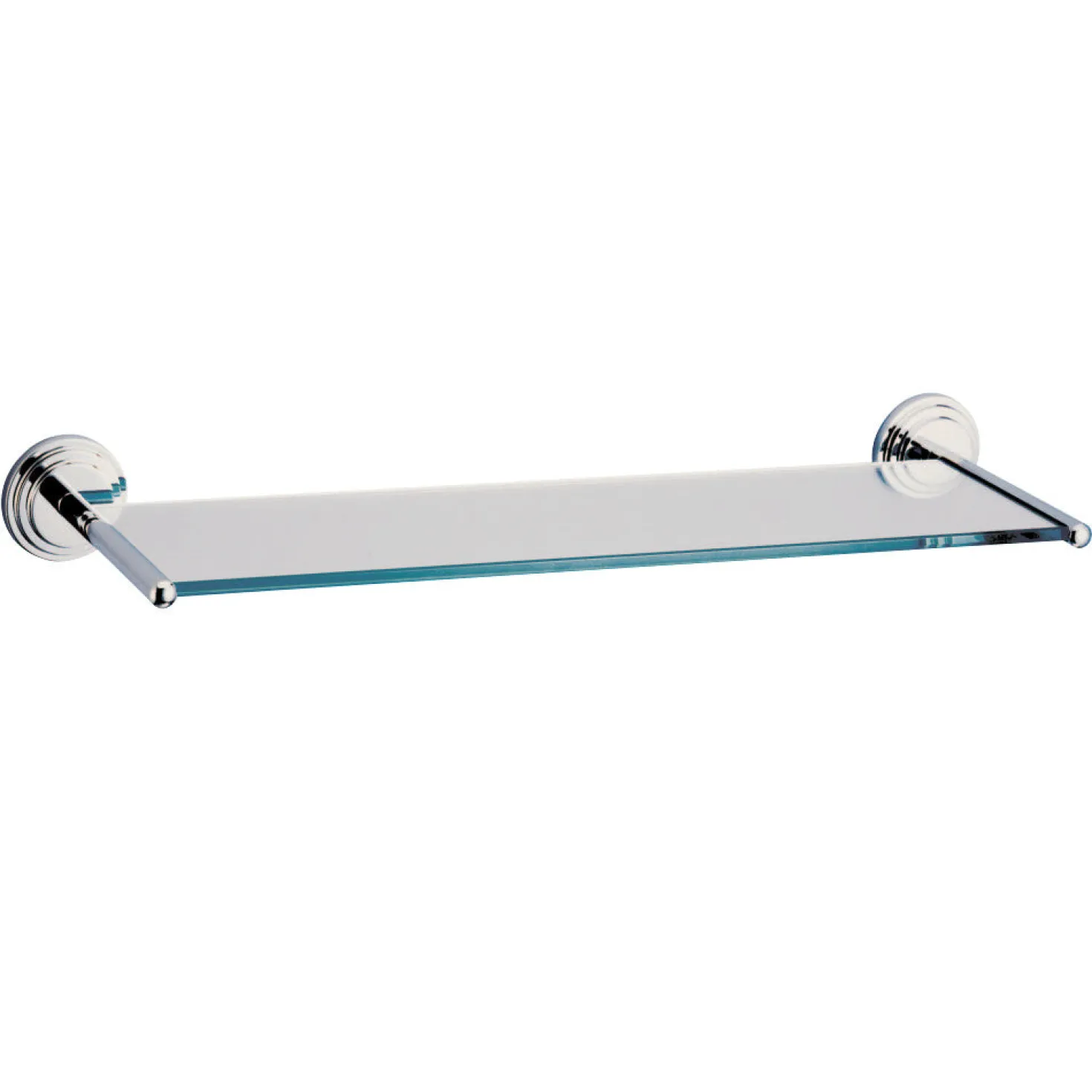 Kingston Brass Milano Brass Glass Shelf