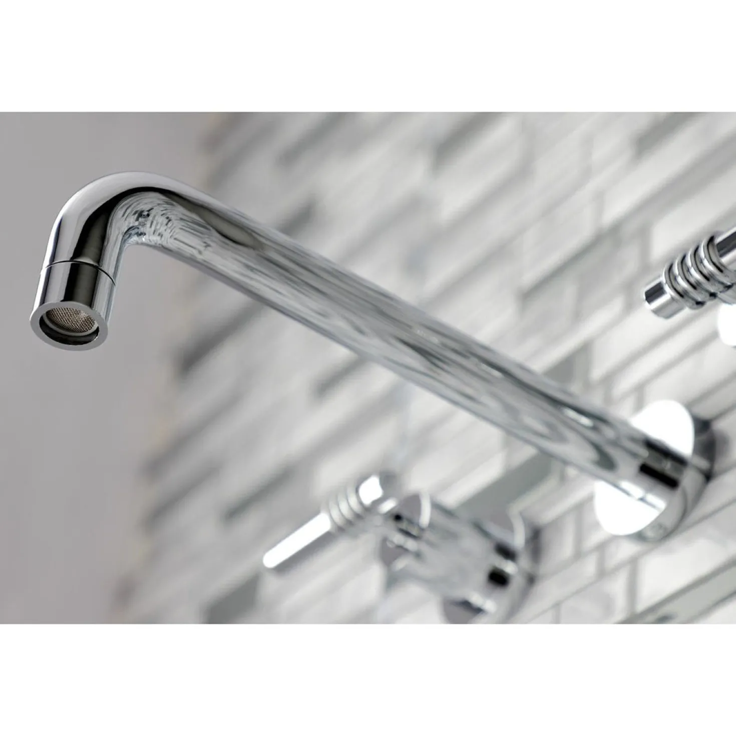 Kingston Brass Milano 2-Handle Wall Mount Tub Faucet
