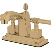 Kingston Brass Milano 4-Inch Centerset Bathroom Faucet