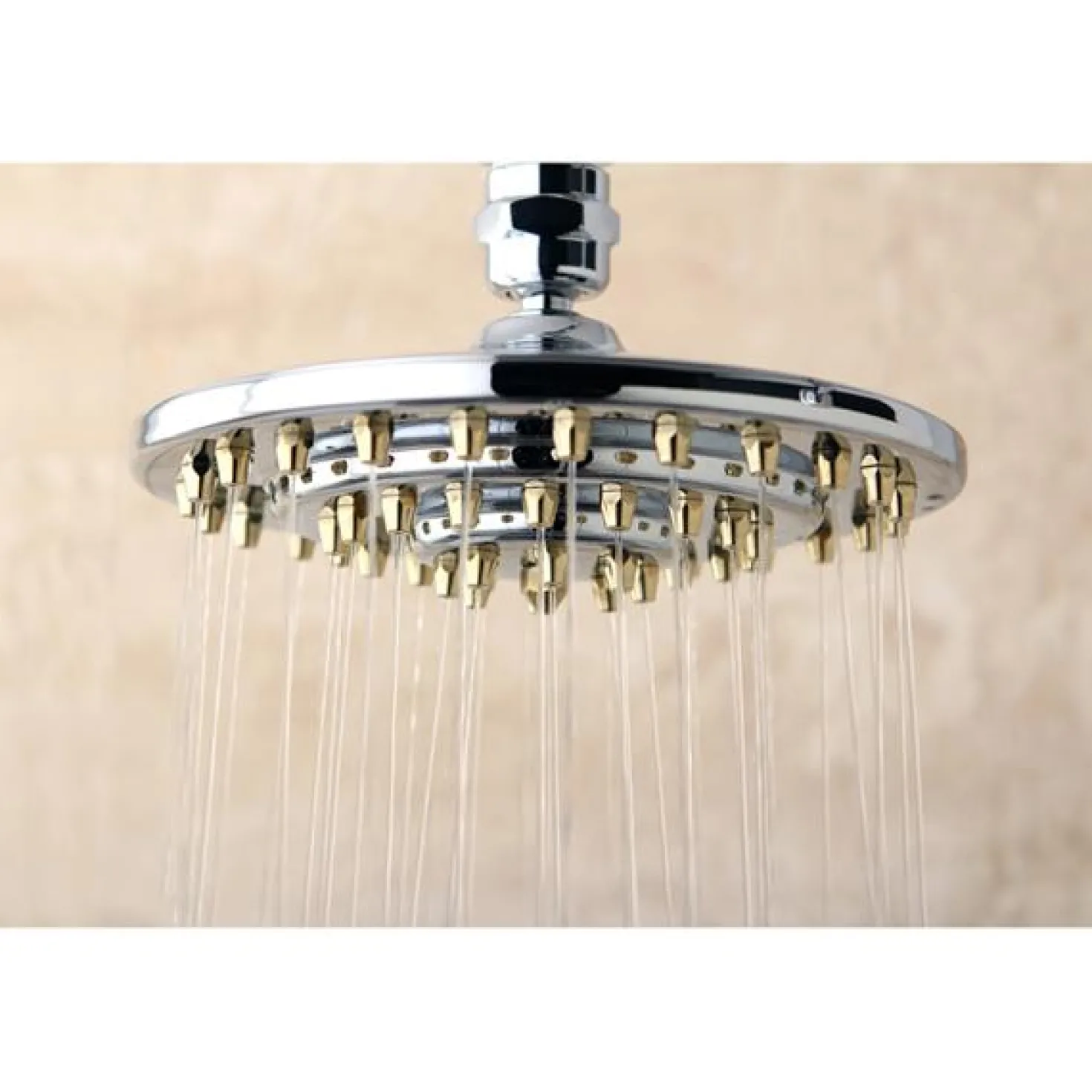 Kingston Brass Milano 6" Three-tier Shower Head