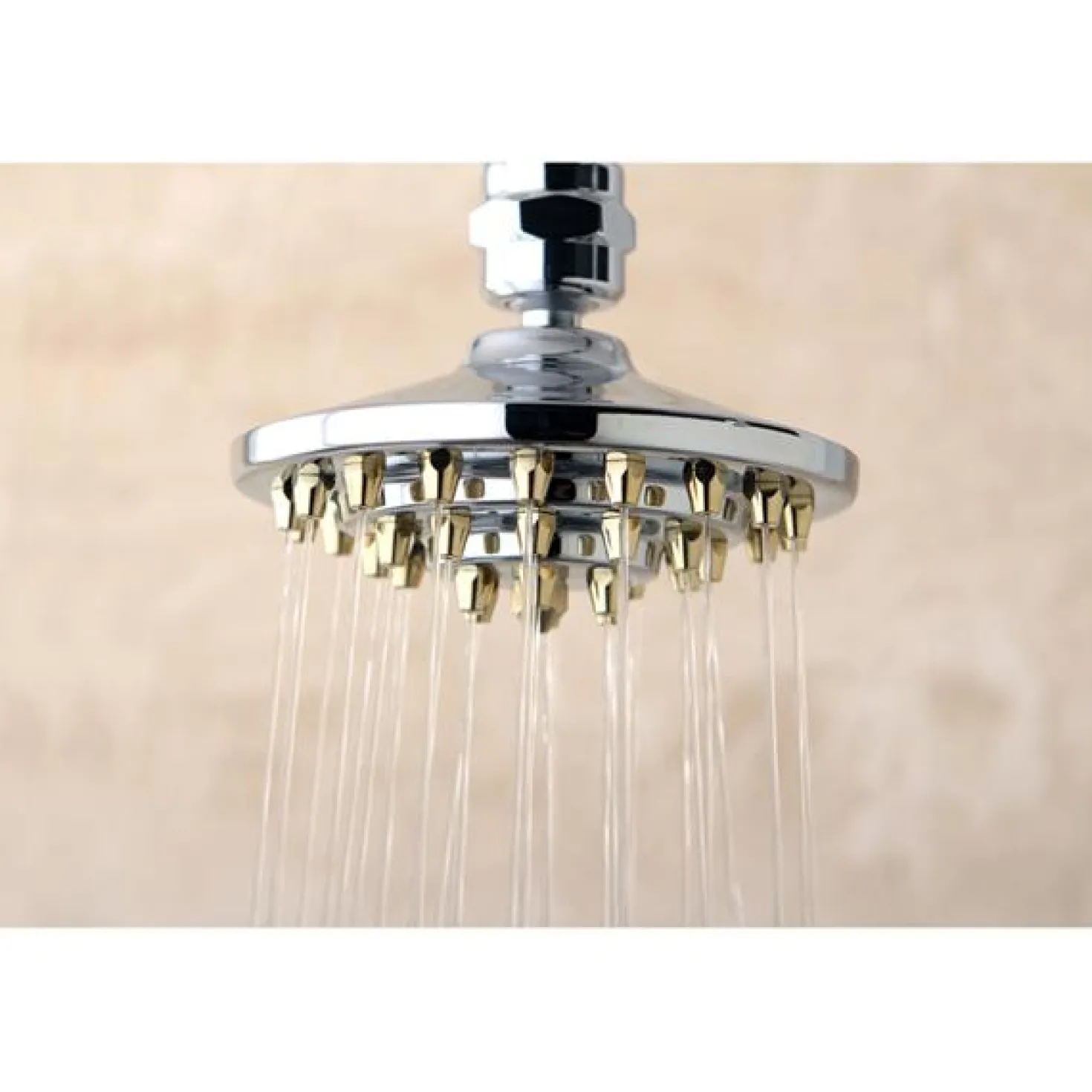 Kingston Brass Milano 4" Three-tier Shower Head