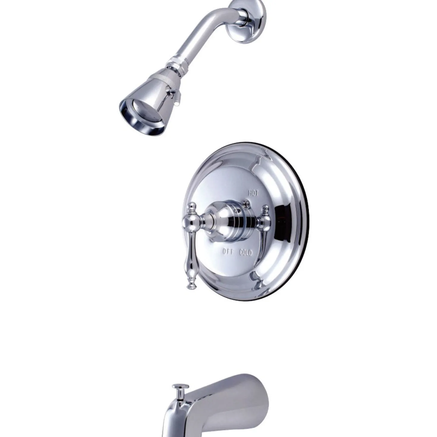 Kingston Brass Milano Tub and Shower Faucet