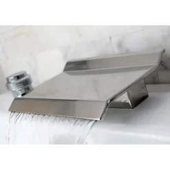 Kingston Brass Milano Waterfall Roman Tub Filler