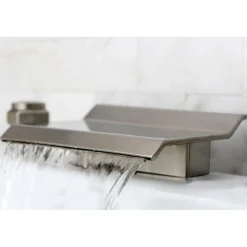 Kingston Brass Milano Waterfall Roman Tub Filler