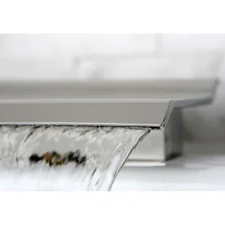 Kingston Brass Milano Waterfall Roman Tub Filler
