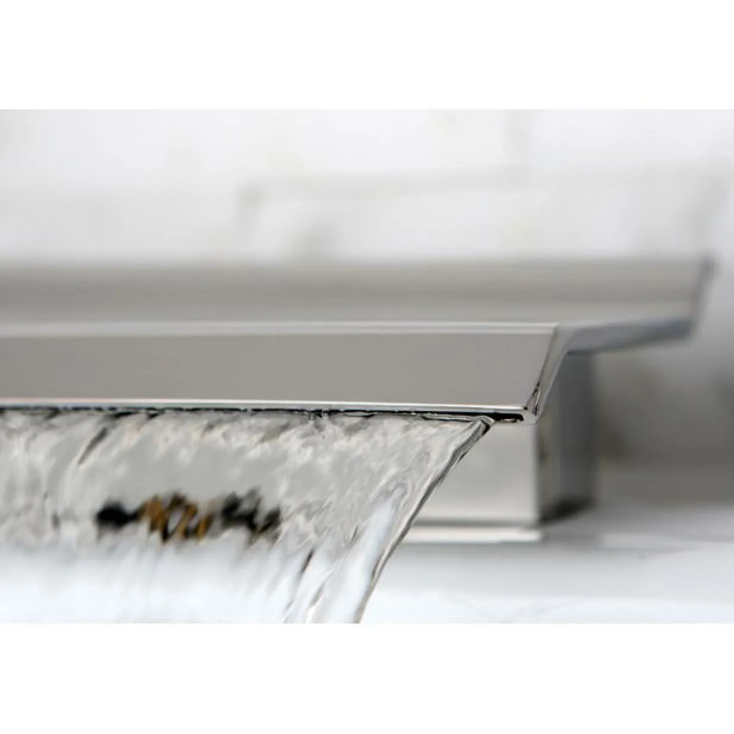Kingston Brass Milano Waterfall Roman Tub Filler