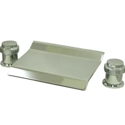 Kingston Brass Milano Waterfall Roman Tub Filler
