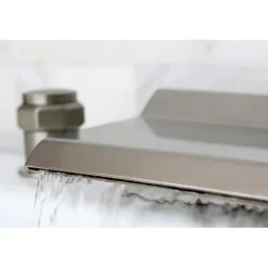 Kingston Brass Milano Waterfall Roman Tub Filler