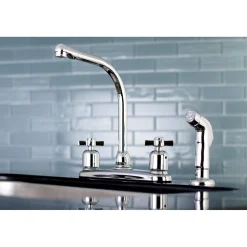 Kingston Brass Millennium Centerset Kitchen Faucet