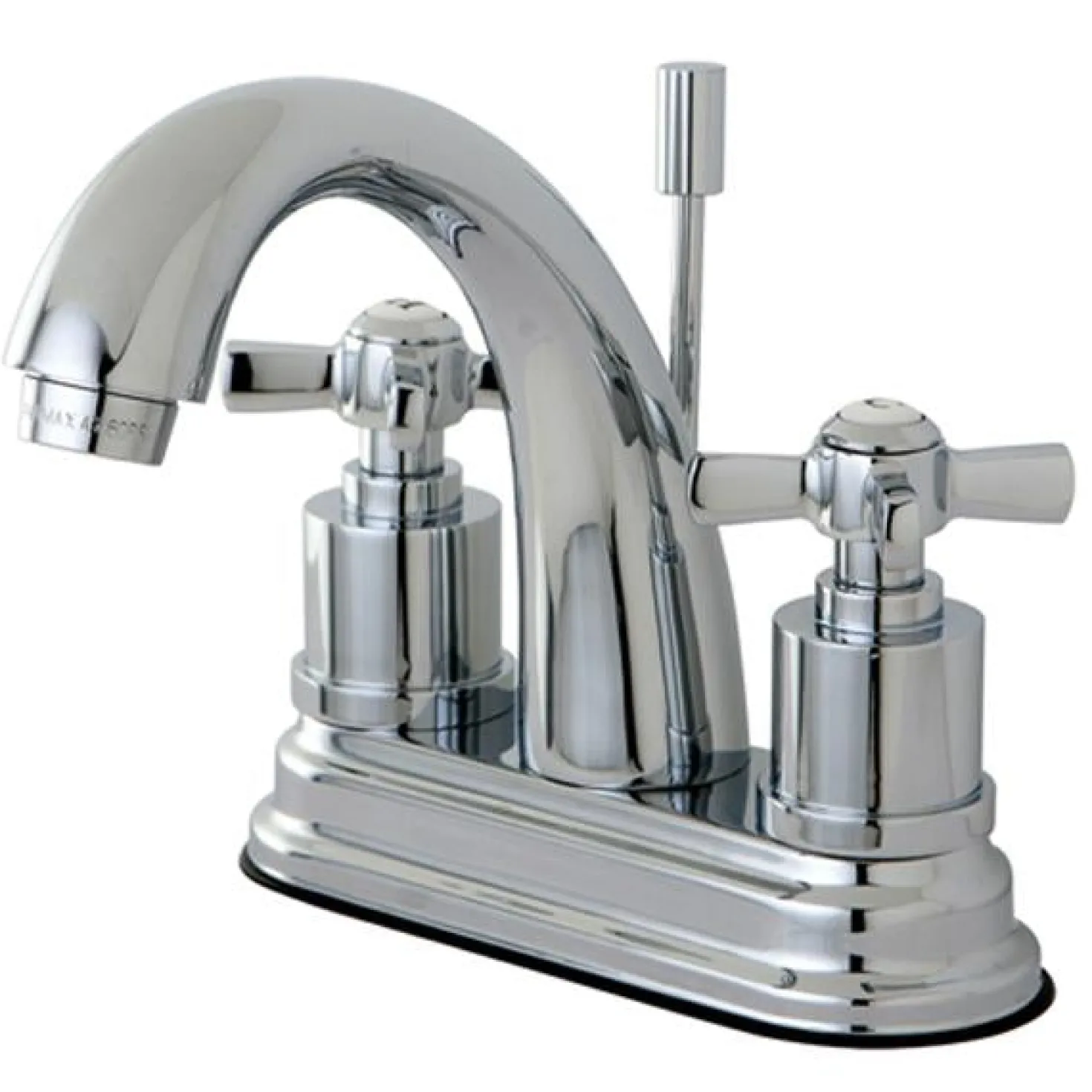 Kingston Brass Millennium 4" Centerset Solid Brass Lavatory Faucet