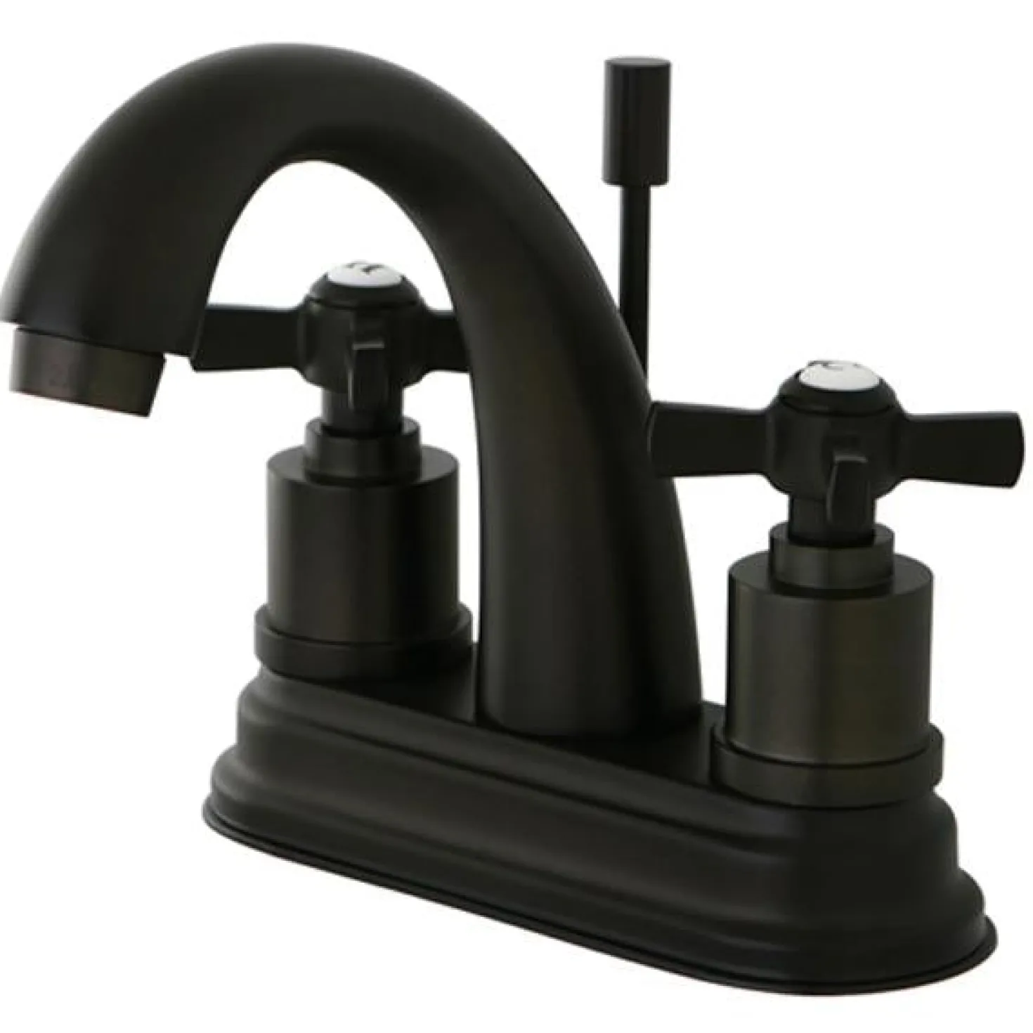 Kingston Brass Millennium 4" Centerset Solid Brass Lavatory Faucet