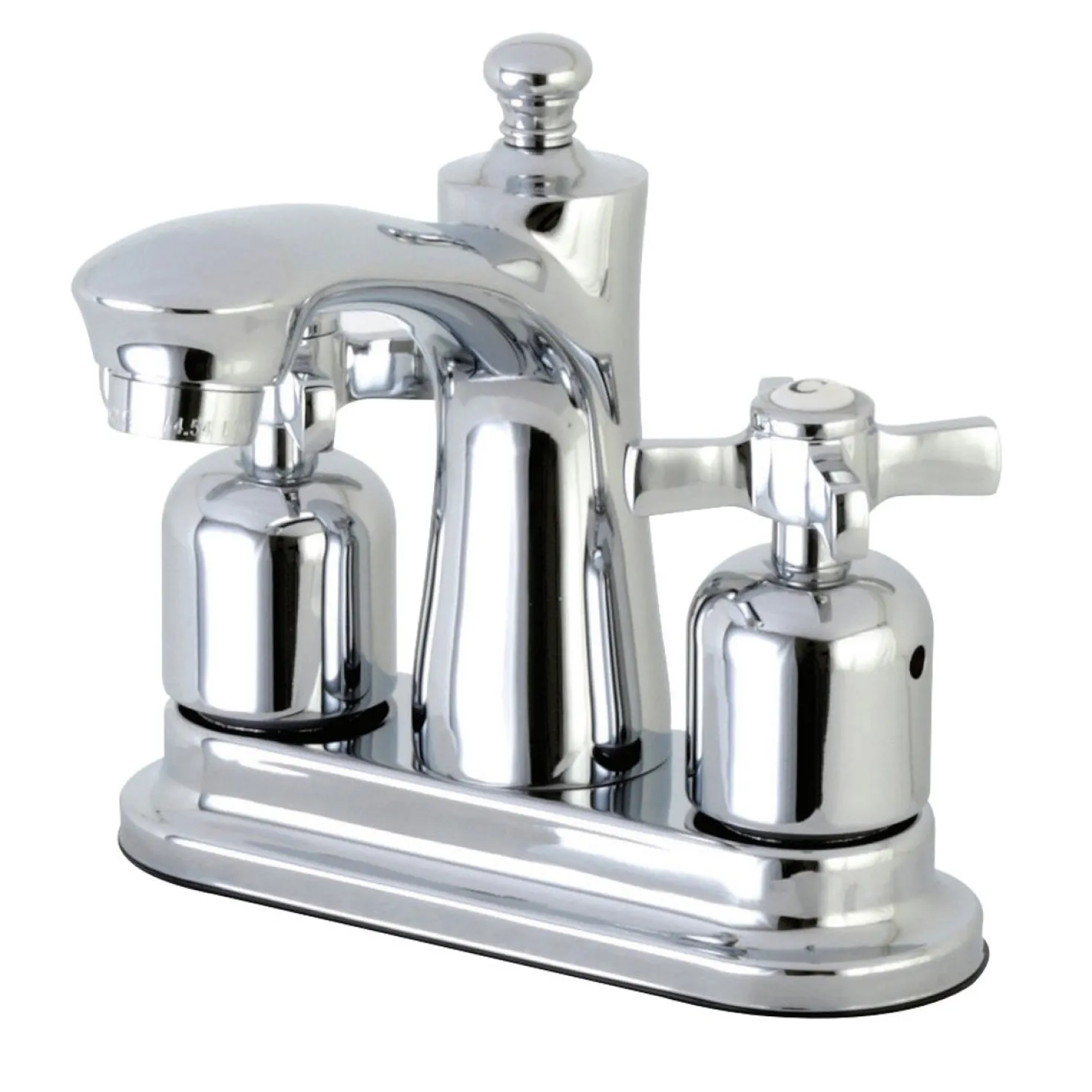 Kingston Brass Millennium 4" Centerset Deck Mount Bathroom Faucet