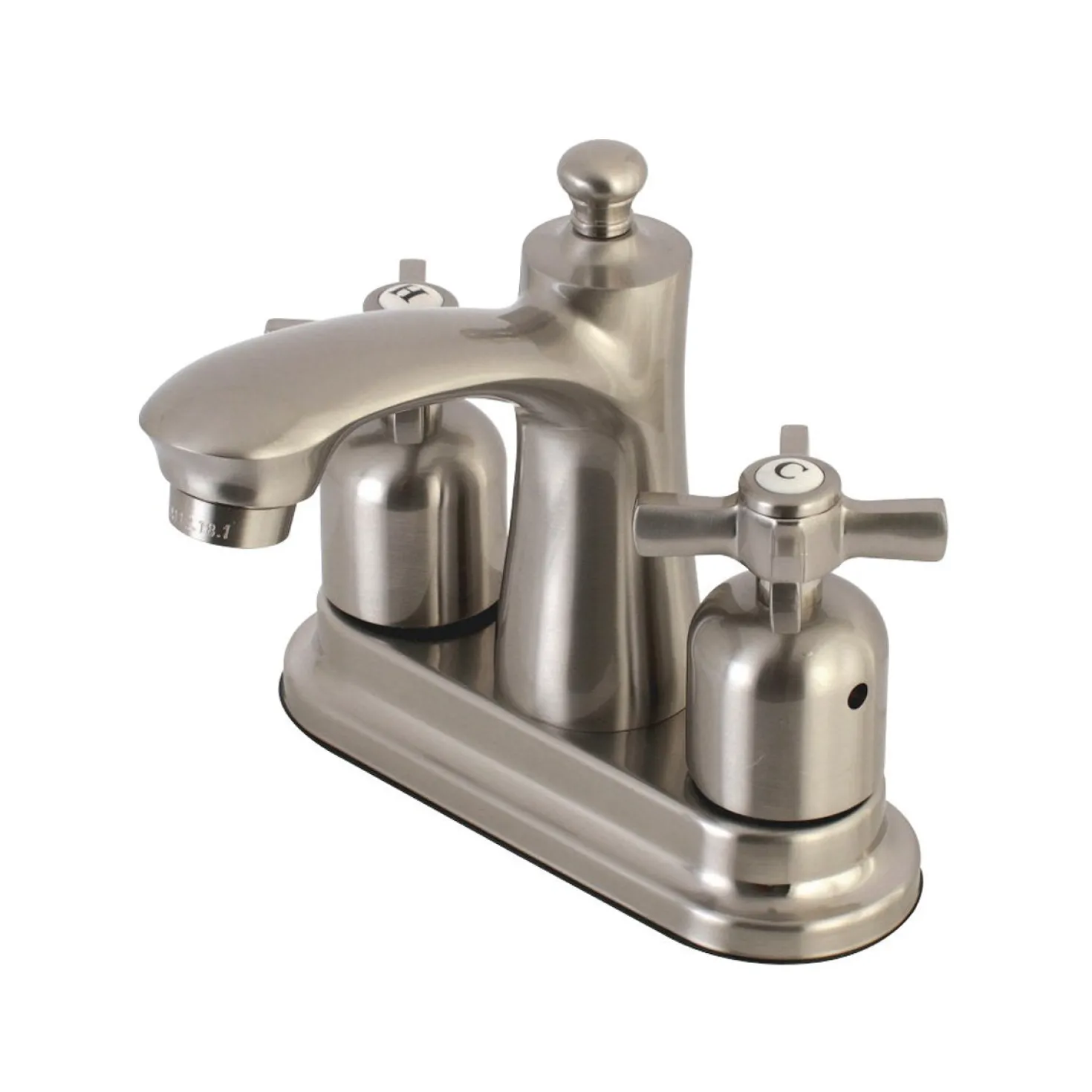 Kingston Brass Millennium 4" Centerset Deck Mount Bathroom Faucet