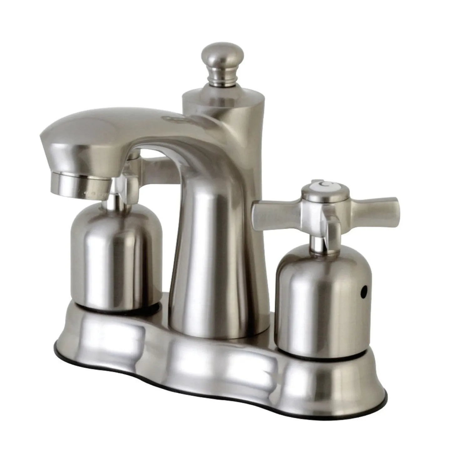 Kingston Brass Millennium Deck Mount 4" Centerset Bathroom Faucet