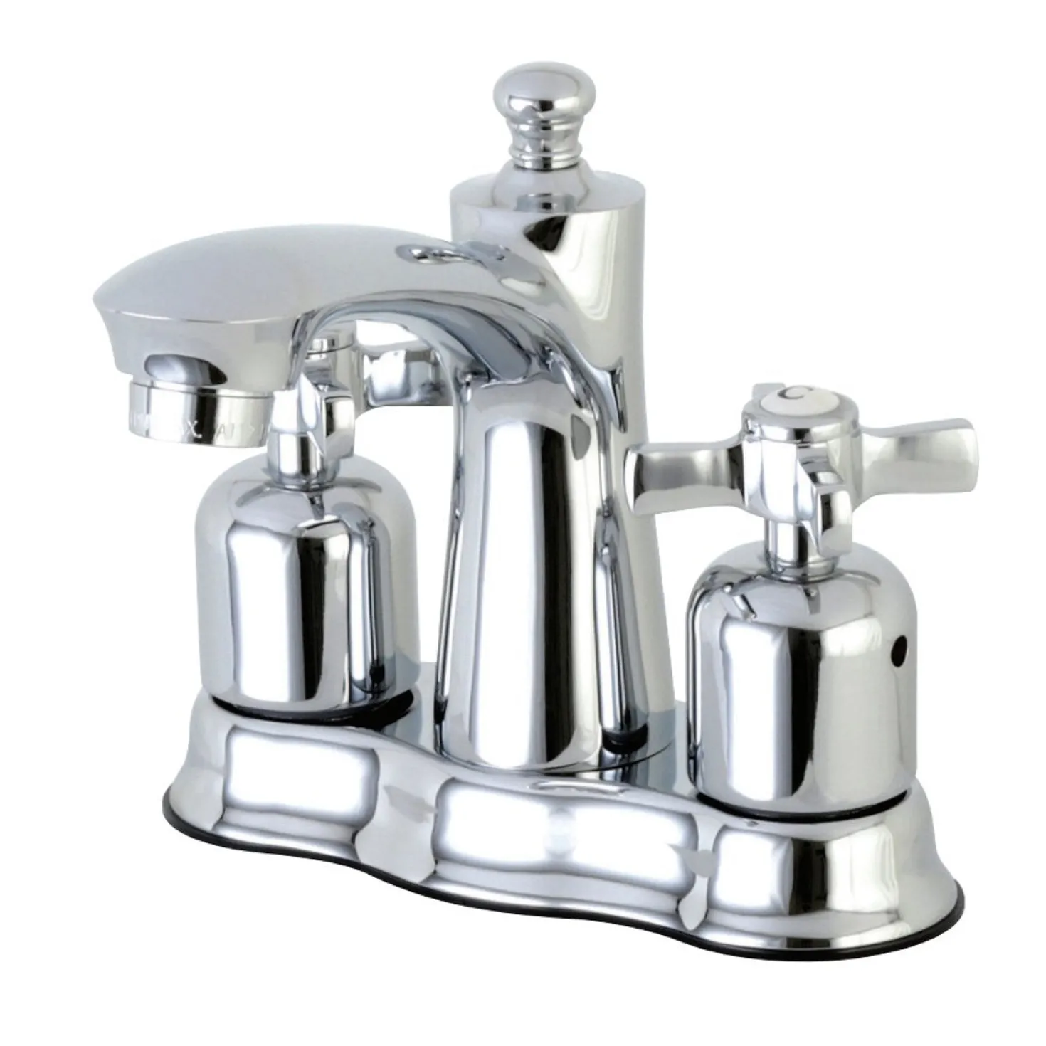 Kingston Brass Millennium Deck Mount 4" Centerset Bathroom Faucet