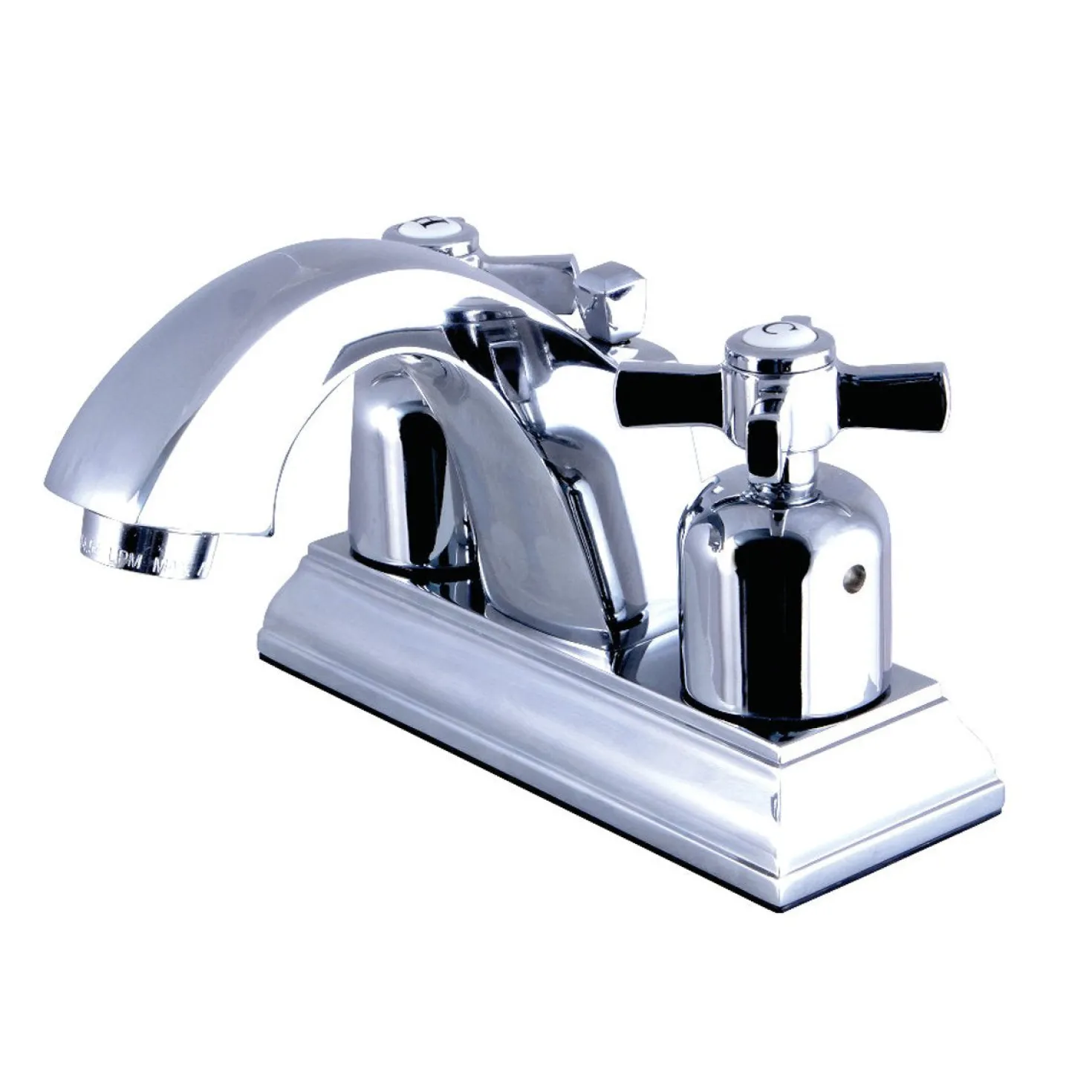 Kingston Brass Millennium Fauceture 4-Inch Centerset Bathroom Faucet