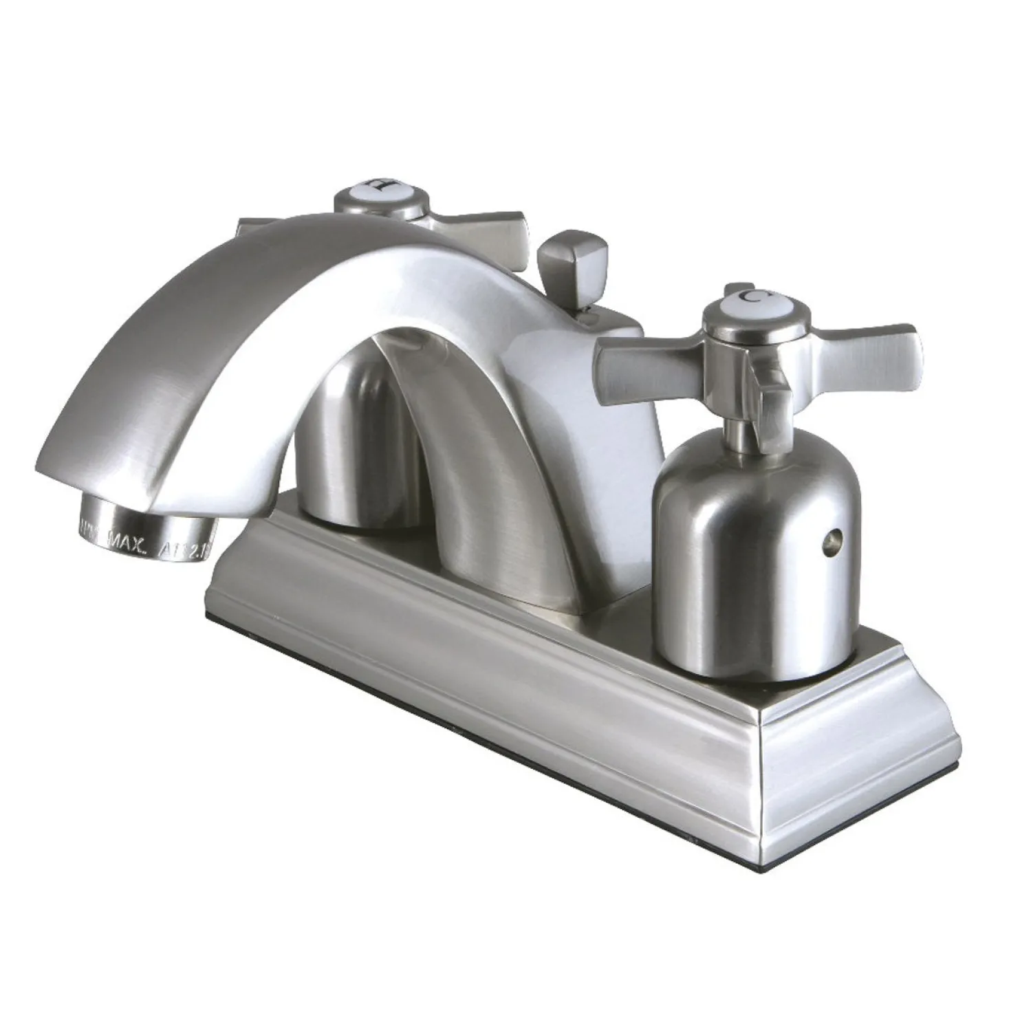 Kingston Brass Millennium Fauceture 4-Inch Centerset Bathroom Faucet