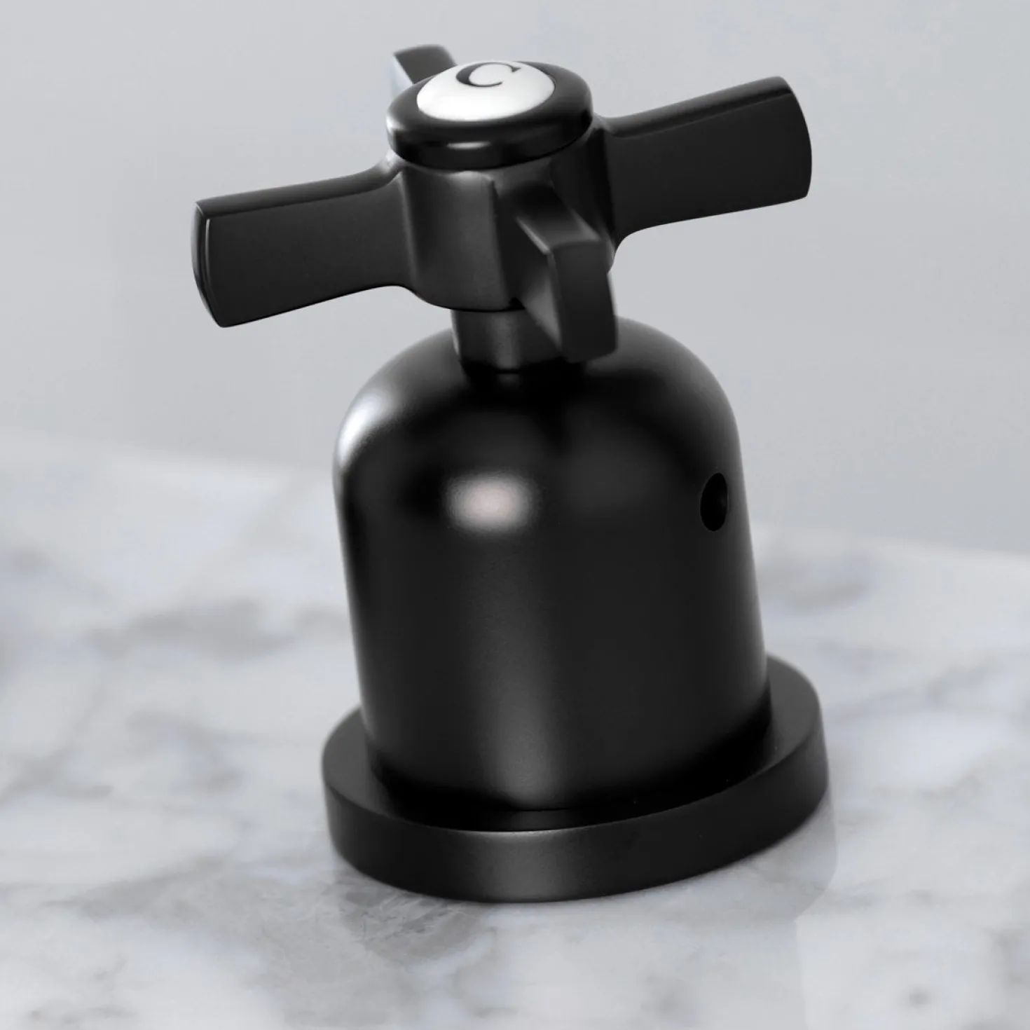Kingston Brass Millennium Fauceture 8-Inch Widespread Bathroom Faucet