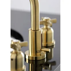 Kingston Brass Millennium Fauceture 8-Inch Widespread Bathroom Faucet