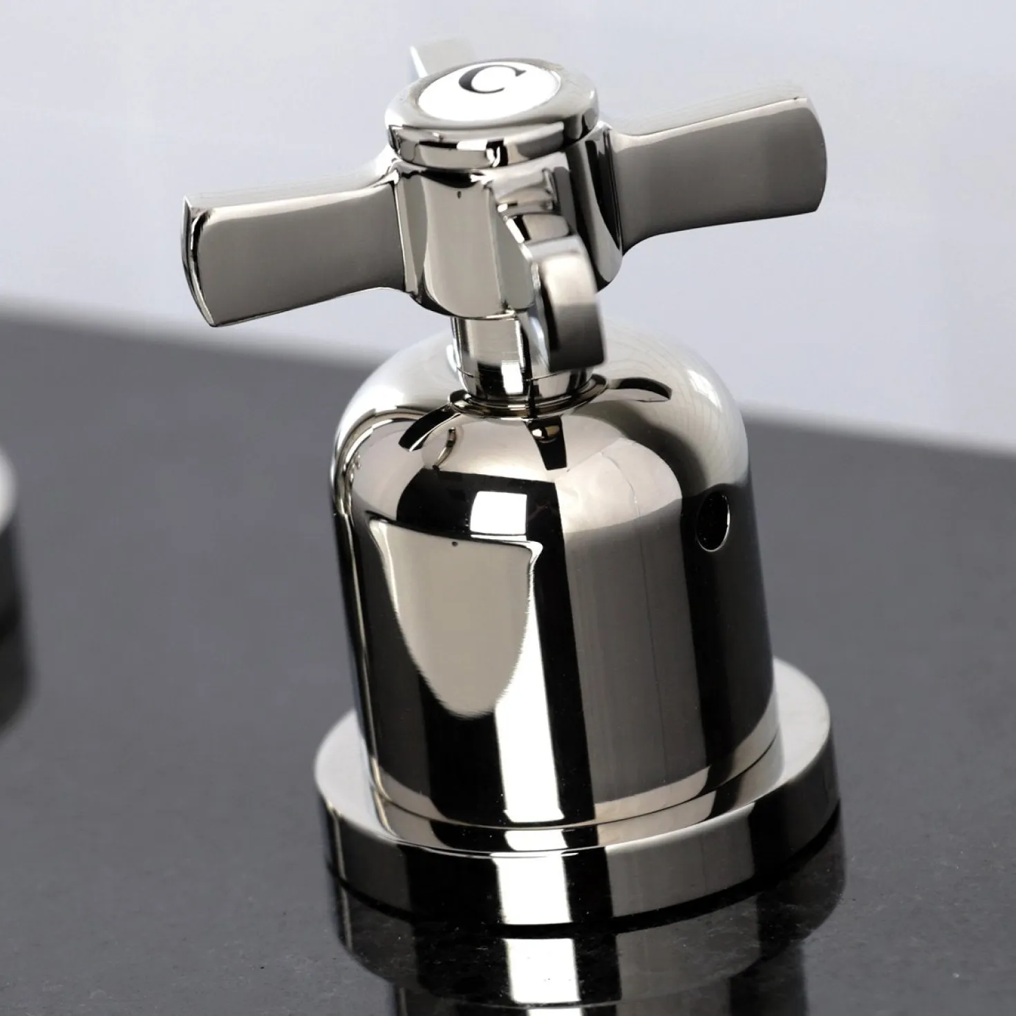 Kingston Brass Millennium Fauceture 8-Inch Widespread Bathroom Faucet