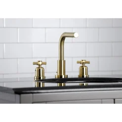 Kingston Brass Millennium Fauceture 8-Inch Widespread Bathroom Faucet