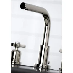 Kingston Brass Millennium Fauceture 8-Inch Widespread Bathroom Faucet