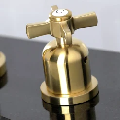 Kingston Brass Millennium Fauceture 8-Inch Widespread Bathroom Faucet