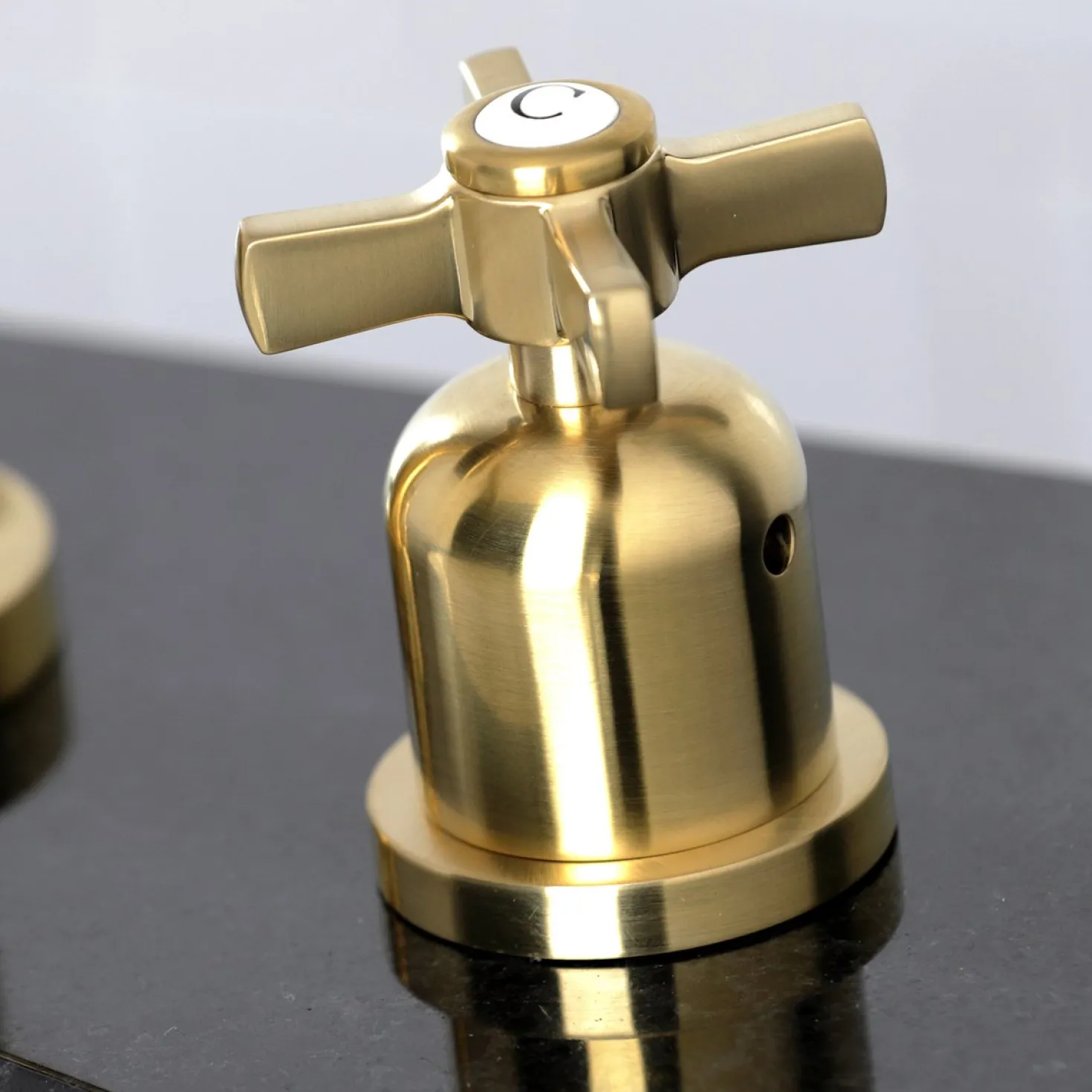 Kingston Brass Millennium Fauceture 8-Inch Widespread Bathroom Faucet