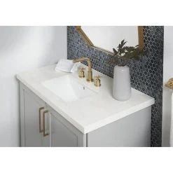 Kingston Brass Millennium Fauceture 8-Inch Widespread Bathroom Faucet