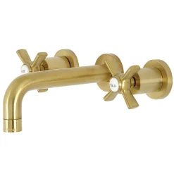 Kingston Brass Millennium 2-Handle Wall Mount Bathroom Faucet