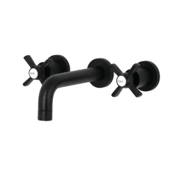 Kingston Brass Millennium 2-Handle Wall Mount Bathroom Faucet