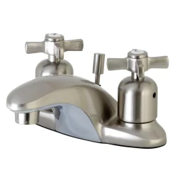 Kingston Brass Millennium 2-Handle 4-Inch Centerset Bathroom Faucet