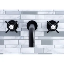 Kingston Brass Millennium 2-Handle Wall Mount Roman Tub Faucet