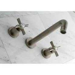 Kingston Brass Millennium 2-Handle Wall Mount Roman Tub Faucet