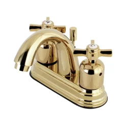 Kingston Brass Millennium 4-Inch Centerset 2-Handle Bathroom Faucet