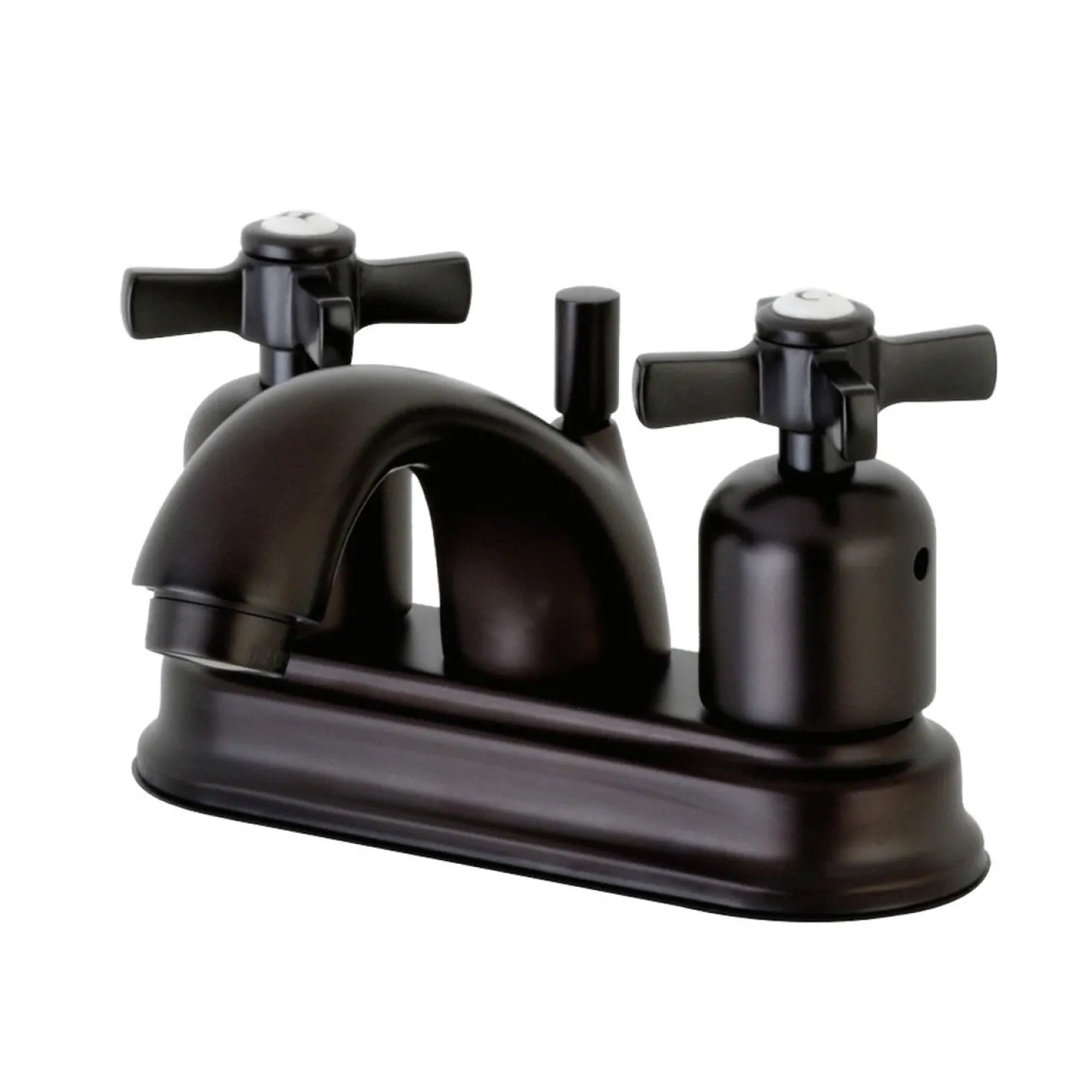 Kingston Brass Millennium 4-Inch Centerset Bathroom Faucet