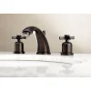 Kingston Brass Millennium 8-Inch Widespread 3-Hole Bathroom Faucet