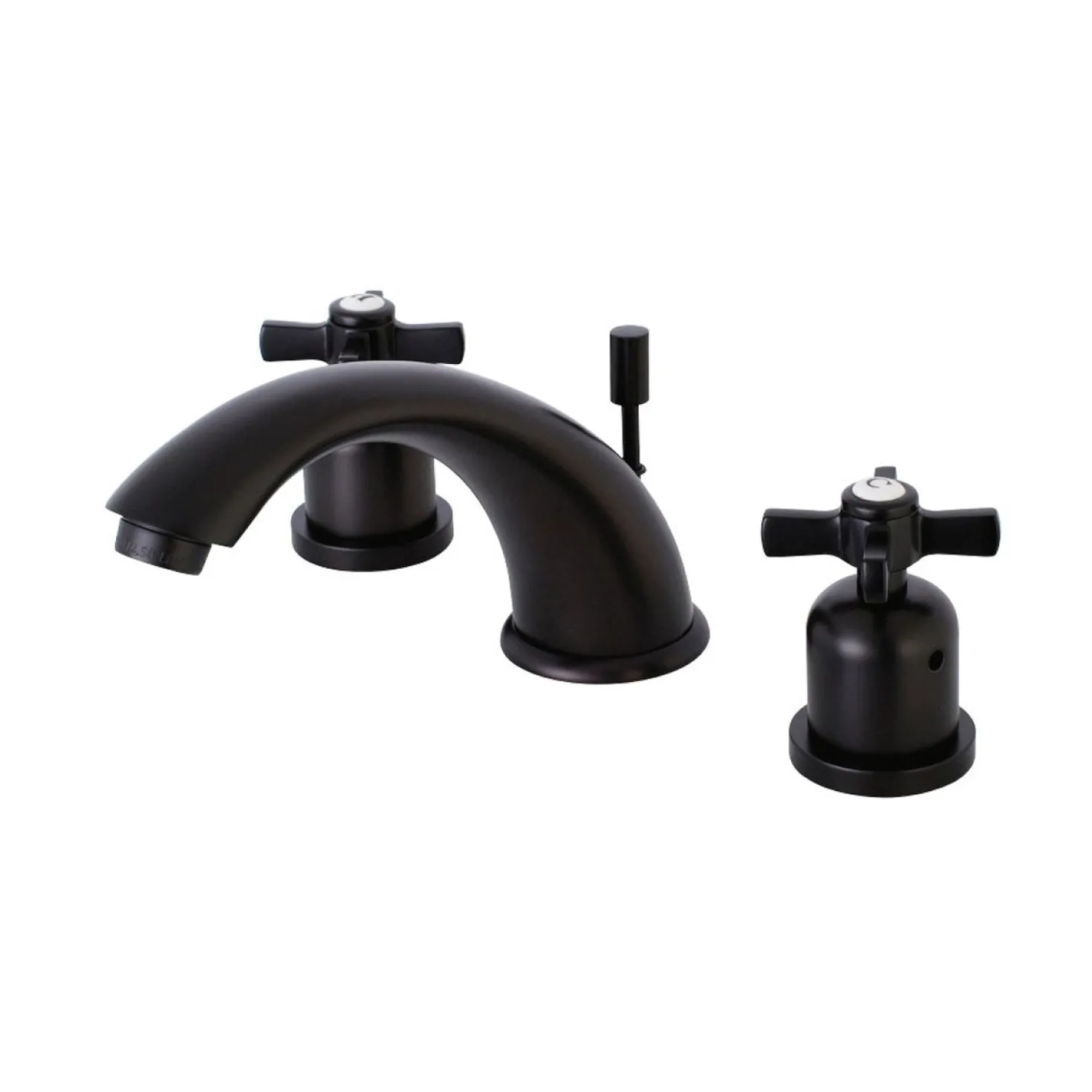 Kingston Brass Millennium 8-Inch Widespread 3-Hole Bathroom Faucet