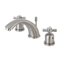 Kingston Brass Millennium 8-Inch Widespread 3-Hole Bathroom Faucet
