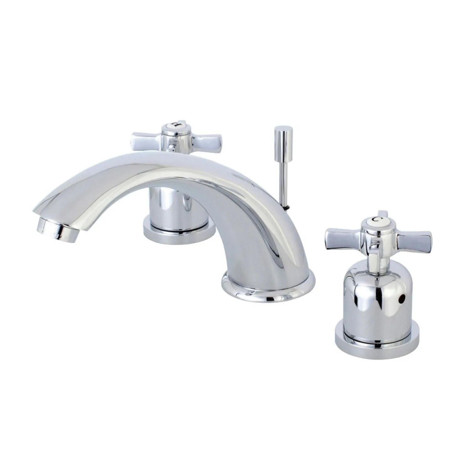 Kingston Brass Millennium 8-Inch Widespread 3-Hole Bathroom Faucet