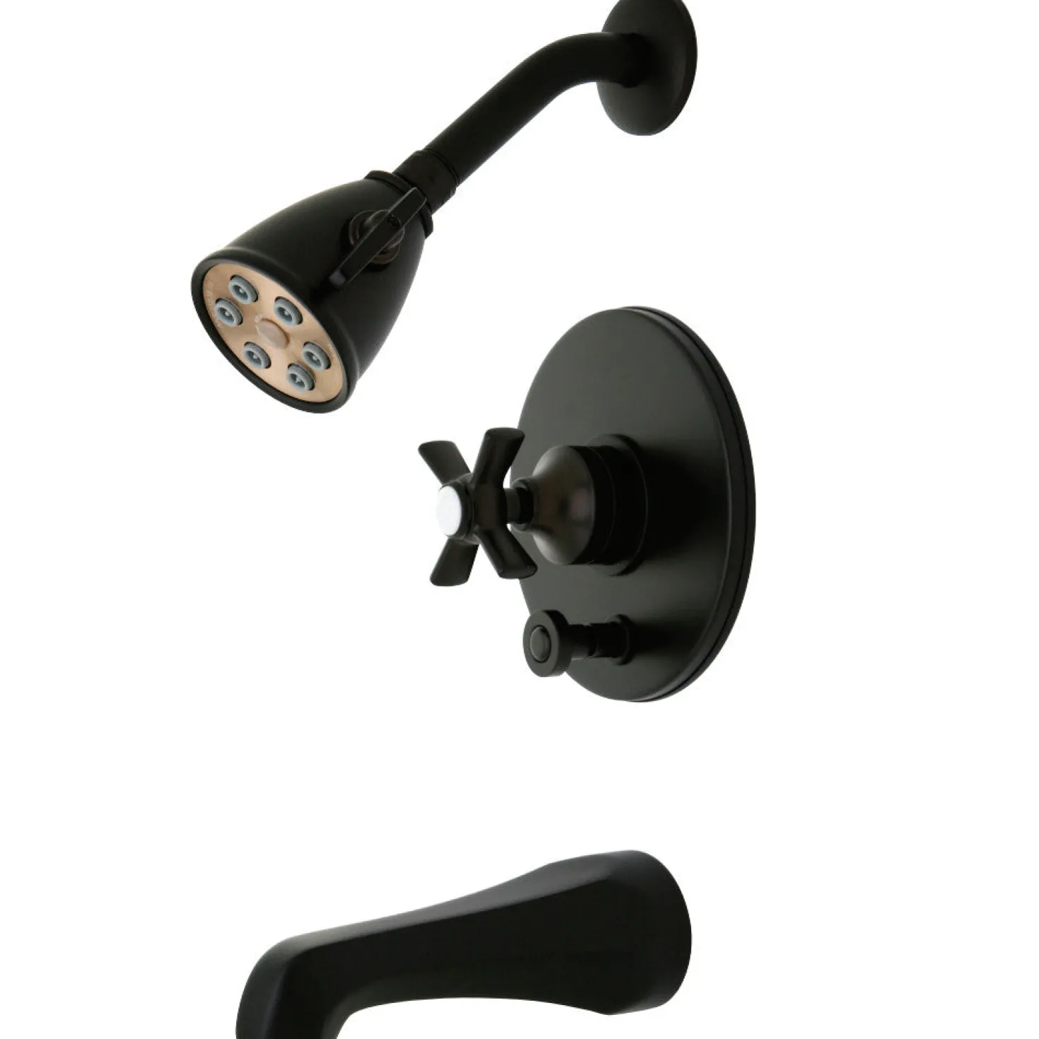 Kingston Brass Millennium Modern Single Hot and Cold Handle Tub/Shower Faucet