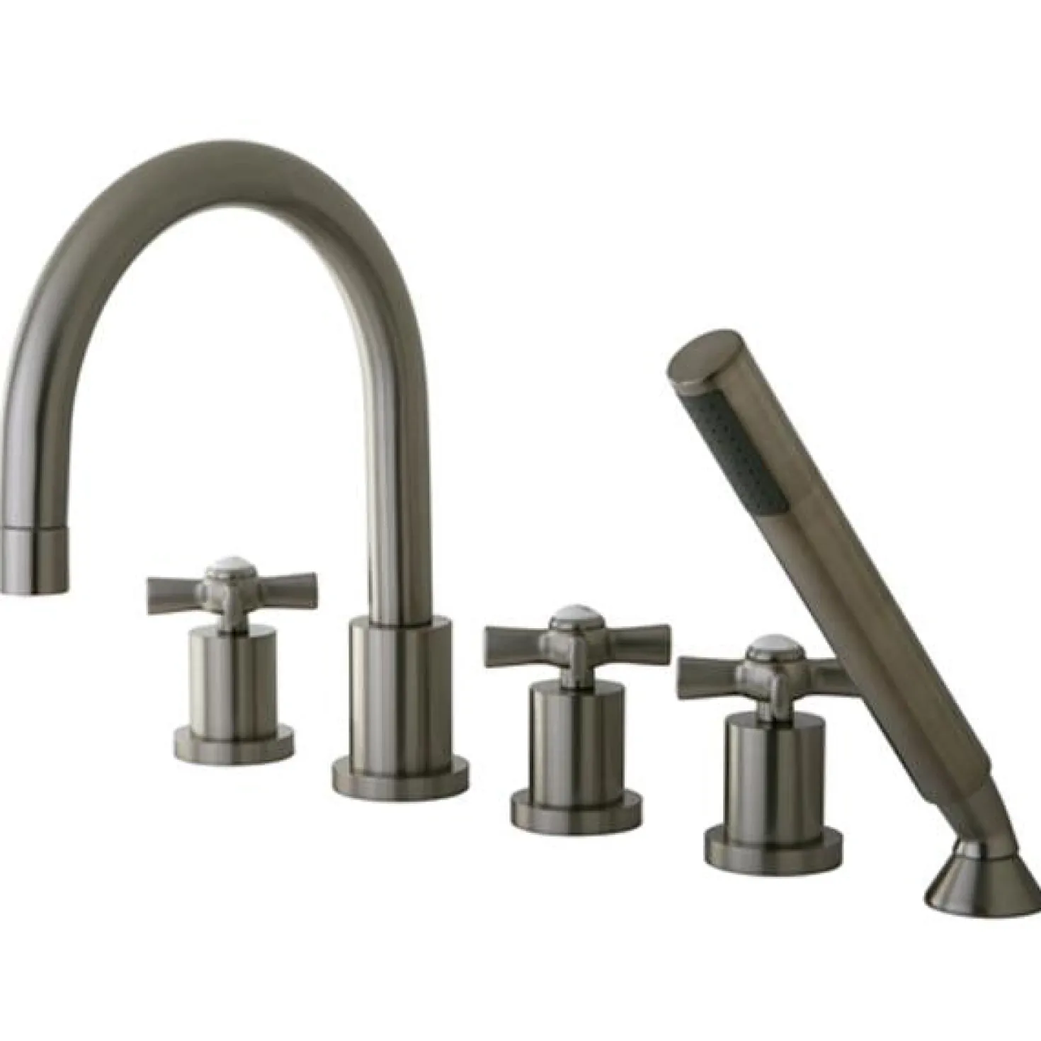 Kingston Brass Millennium 5-Piece Roman Tub Filler