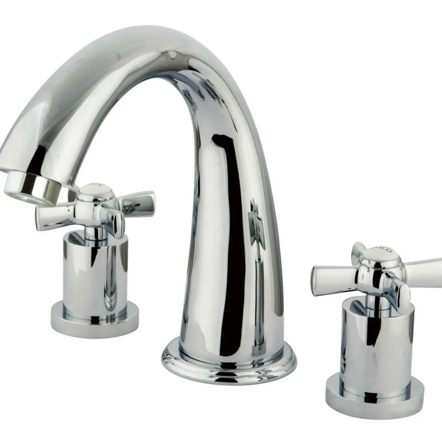 Kingston Brass Millennium Roman Solid Brass Tub Filler