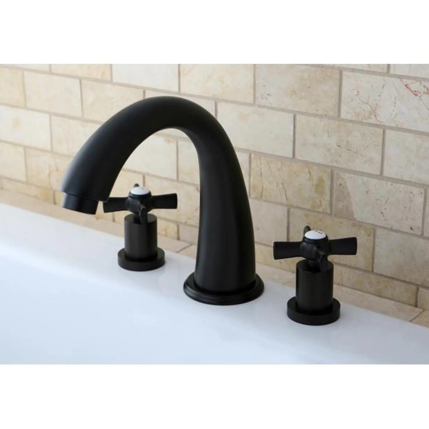 Kingston Brass Millennium Roman Solid Brass Tub Filler
