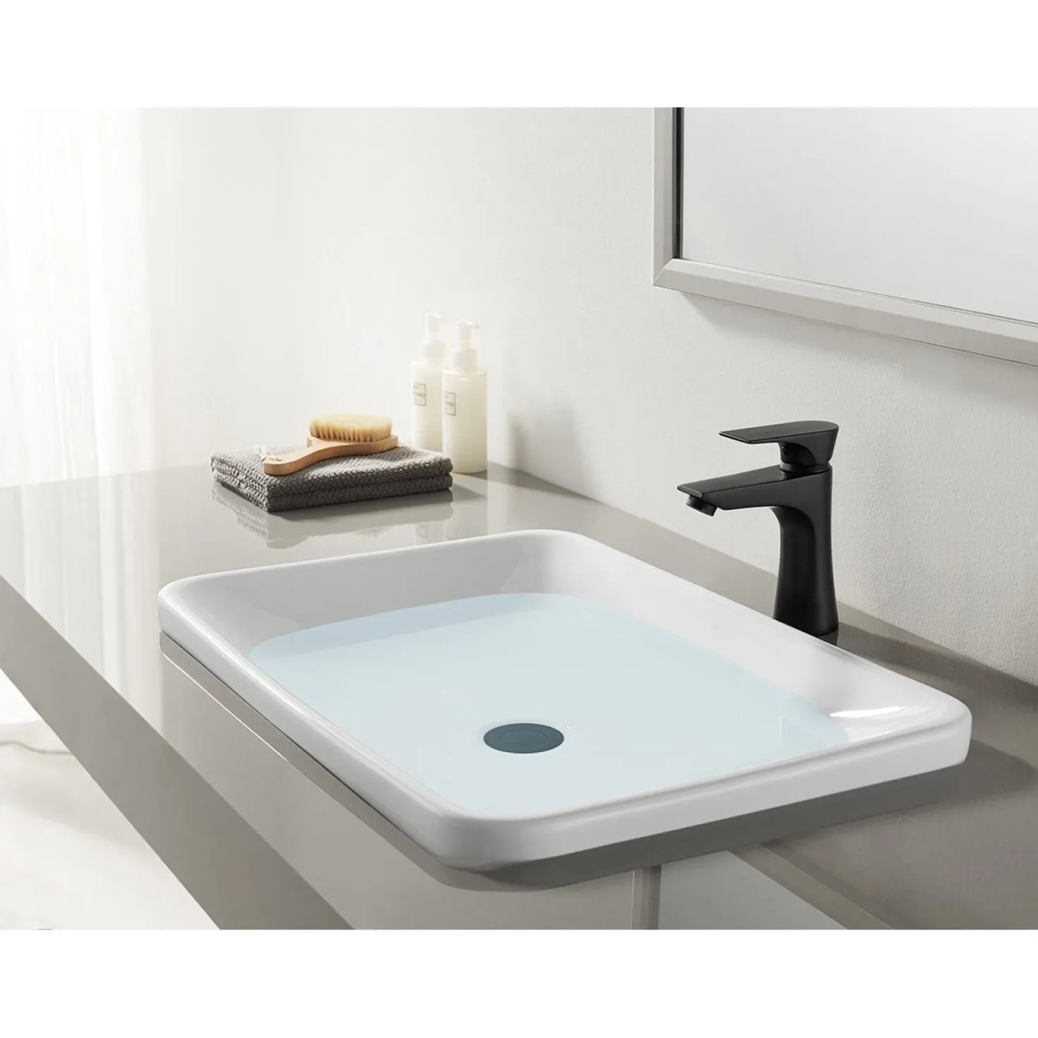 Kingston Brass Millennium Single-Handle Bathroom Faucet