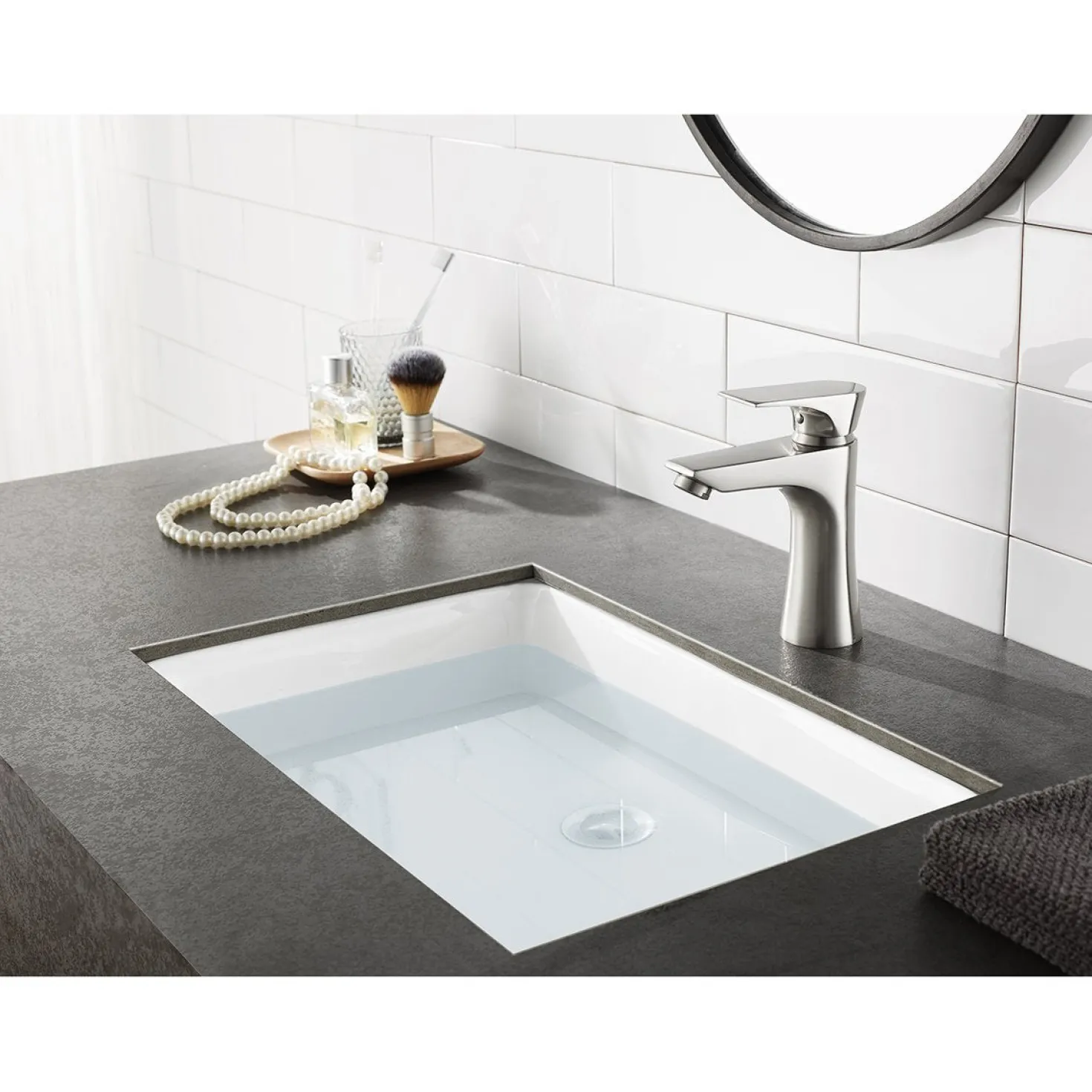 Kingston Brass Millennium Single-Handle Bathroom Faucet