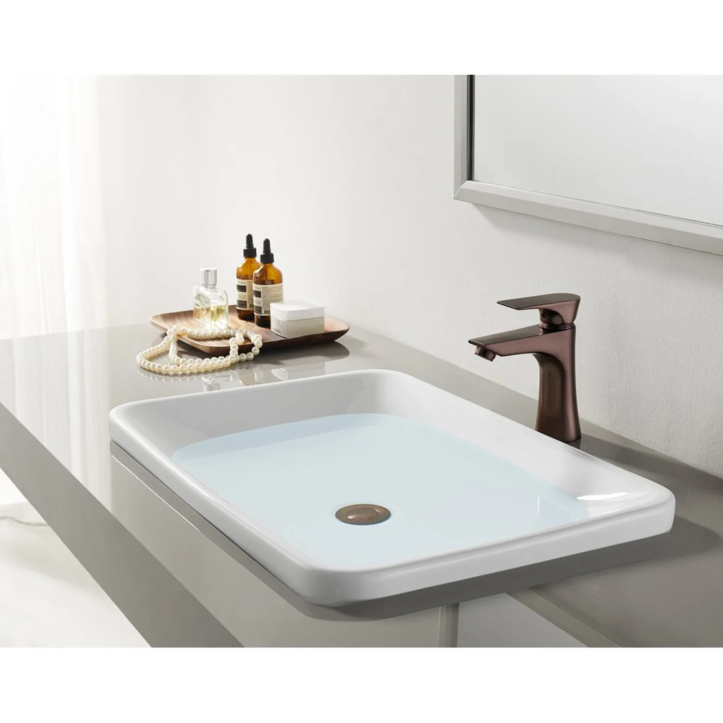 Kingston Brass Millennium Single-Handle Bathroom Faucet