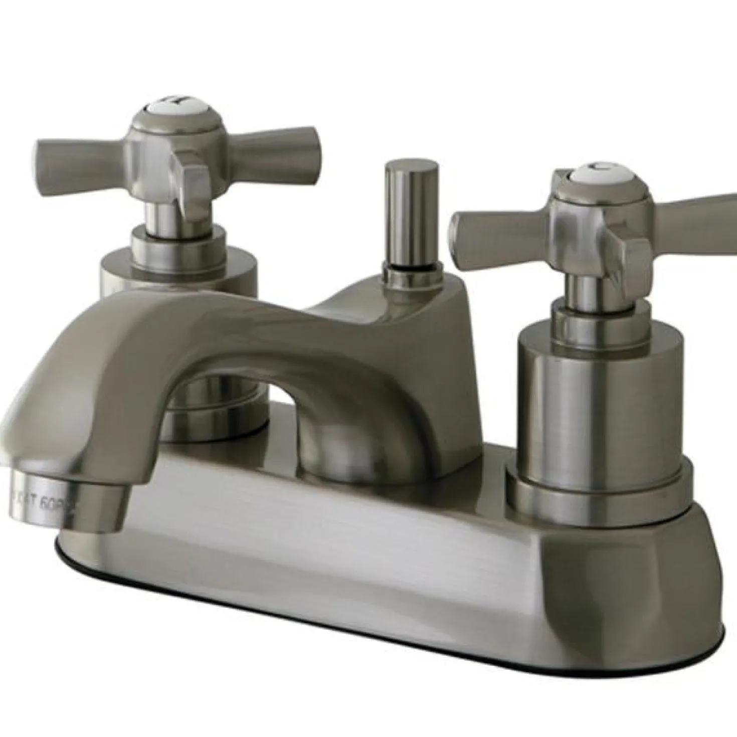 Kingston Brass Millennium Solid Brass 4" Centerset Lavatory Faucet
