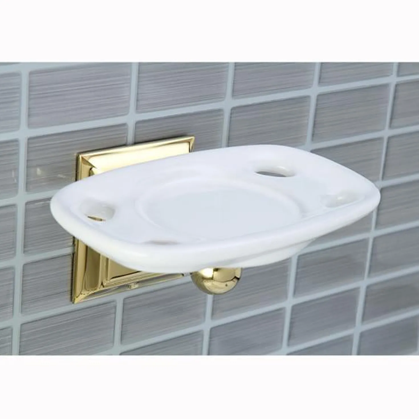 Kingston Brass Millennium Toothbrush and Tumbler Holder